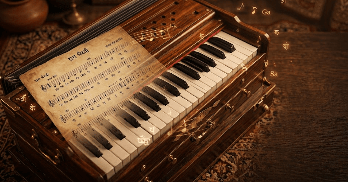 Harmonium Scales: Major, Natural Minor, Harmonic Minor and Melodic Minor